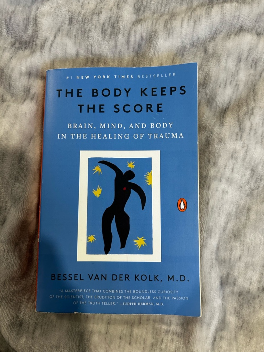 Original Penguin Blue Paperback with Orange Spine